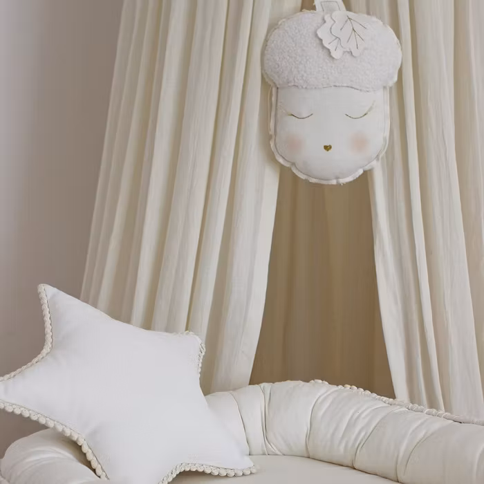 Cotton&Sweets, uro vægdekoration Agern, vanilje