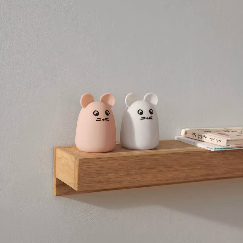 Liewood, natlampe Callie 2-pak, Mouse Pale Tuscany Sandy