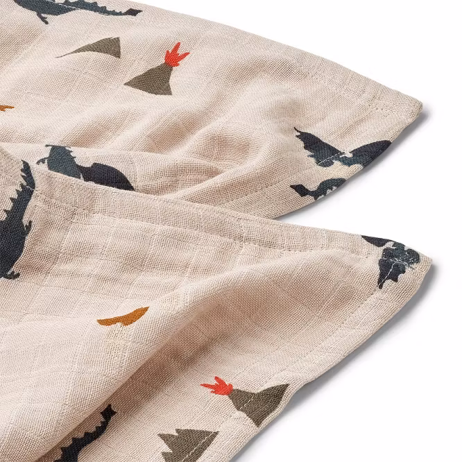 Liewood, stofble 2-pak Lewis, Little Dragon Dark Sandy