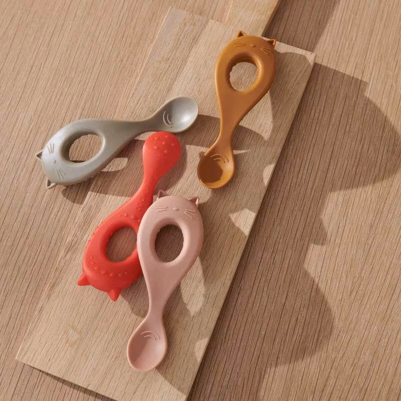 Liewood, silikone skeer 4-pak Liva, Multi Mix