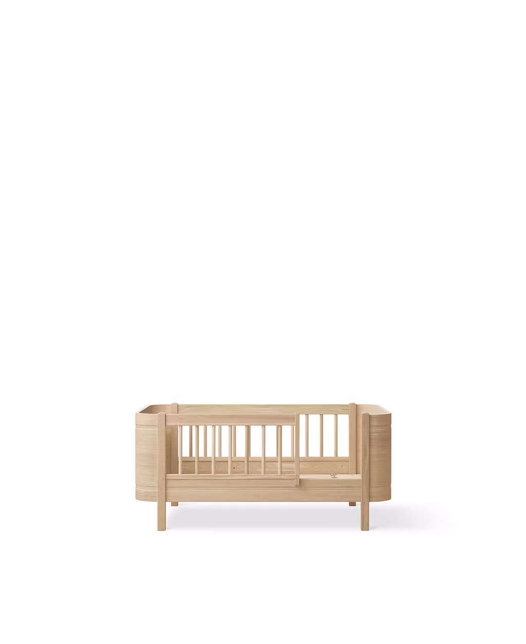 Oliver Furniture, tremmeseng og juniorseng Mini+, eg