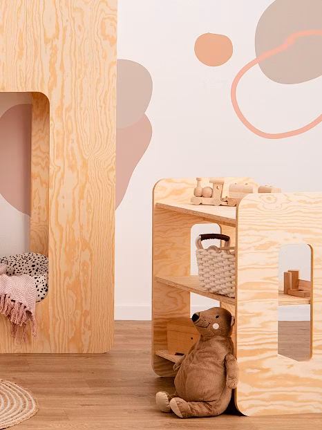 Bogreol til børneværelset