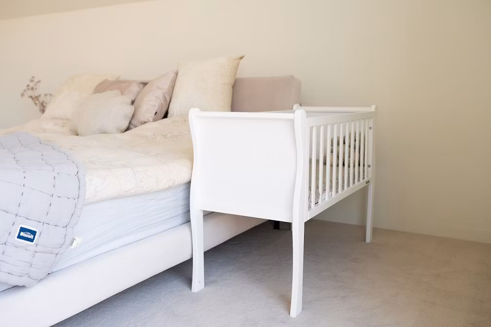 Tremmeseng sideseng Majestic, hvid