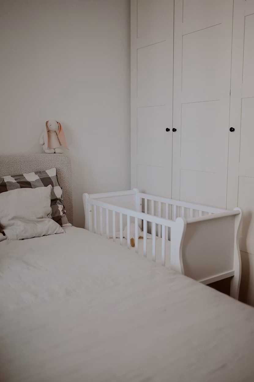 Tremmeseng sideseng Majestic, hvid