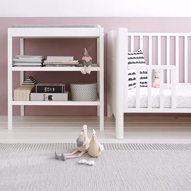 Tremmeseng Sleeky, hvid