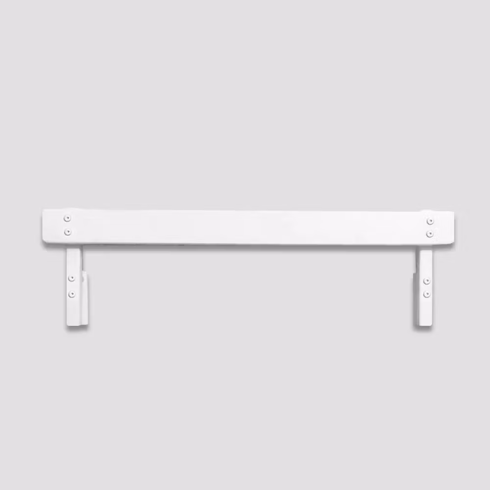 Klassisk vokseseng juniorseng, hvid