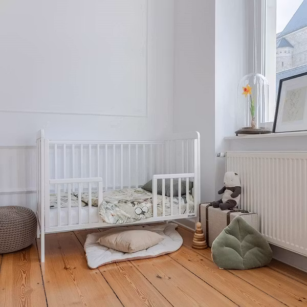 Tremmeseng Sommerfugl, hvid