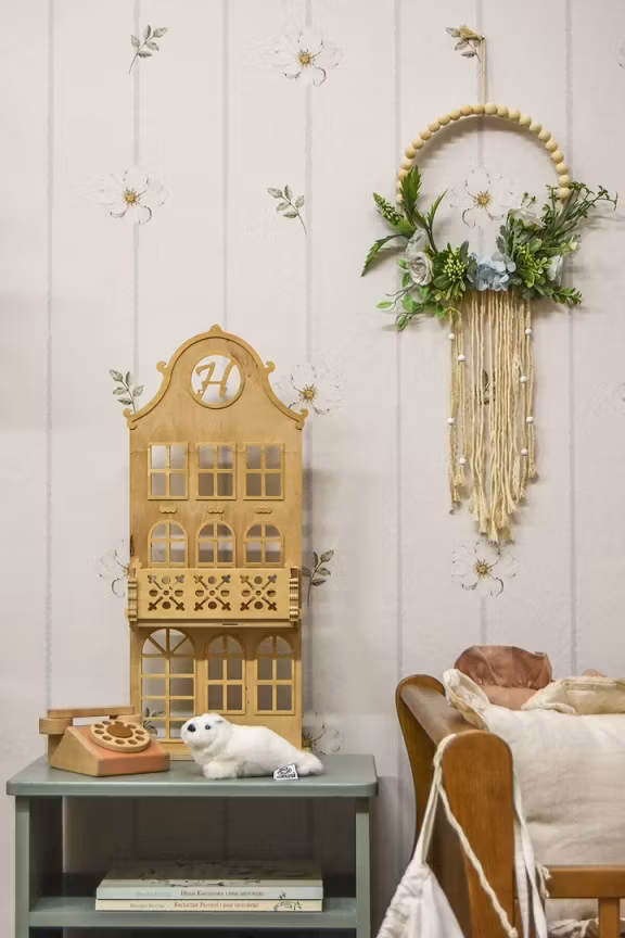 Dekorillo, tapet English garden blue