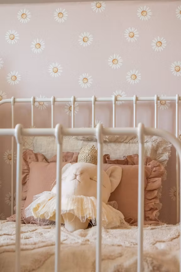 Dekorillo, tapet Little Daisy Pink