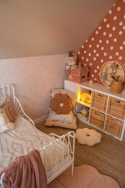 Dekorillo, tapet Little Daisy Brick