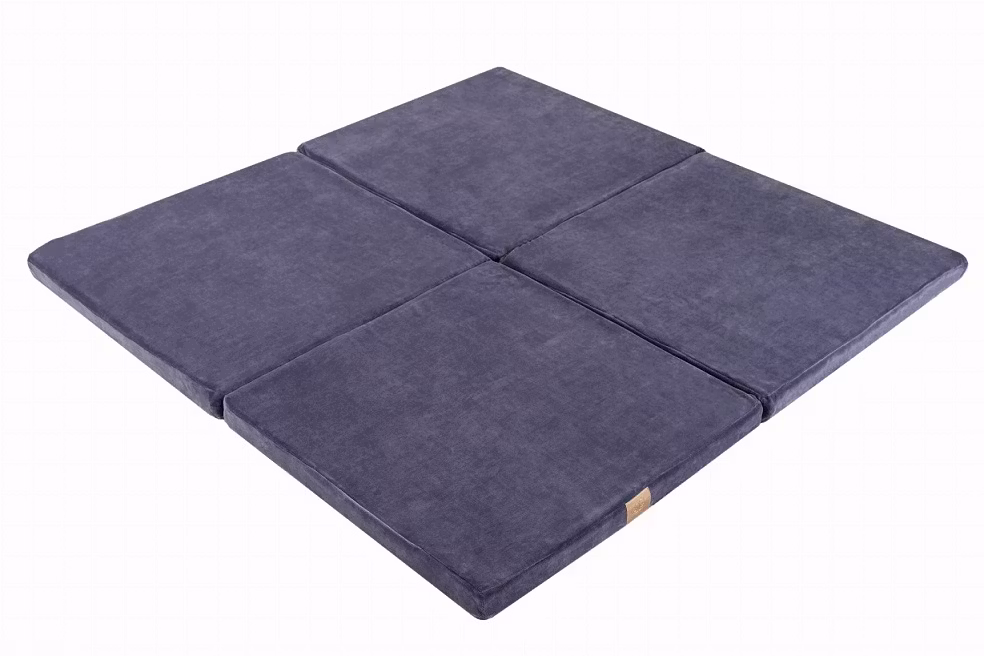 Meow, fleksibel legemåtte Square, blågrå