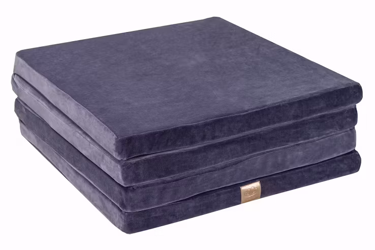 Meow, fleksibel legemåtte Square, blågrå