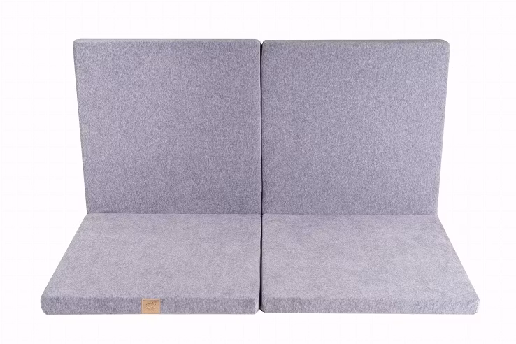 Meow, fleksibel legemåtte Square, lysegrå