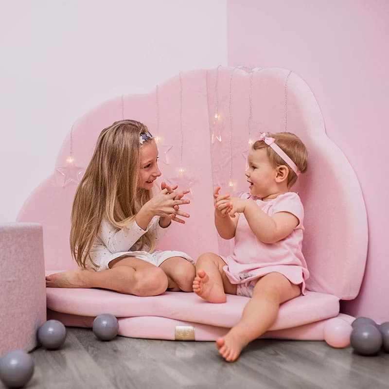 Meow, fleksibel legemåtte Cloud, lyserød