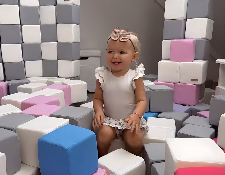 Bløde byggeklodser til børneværelset