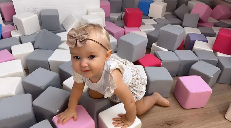 Bløde byggeklodser til børneværelset