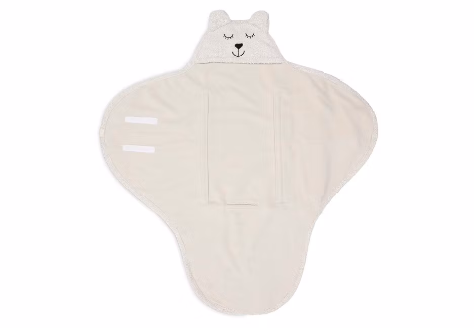 Jollein, kørepose babysvøb Bear boucle, oatmeal