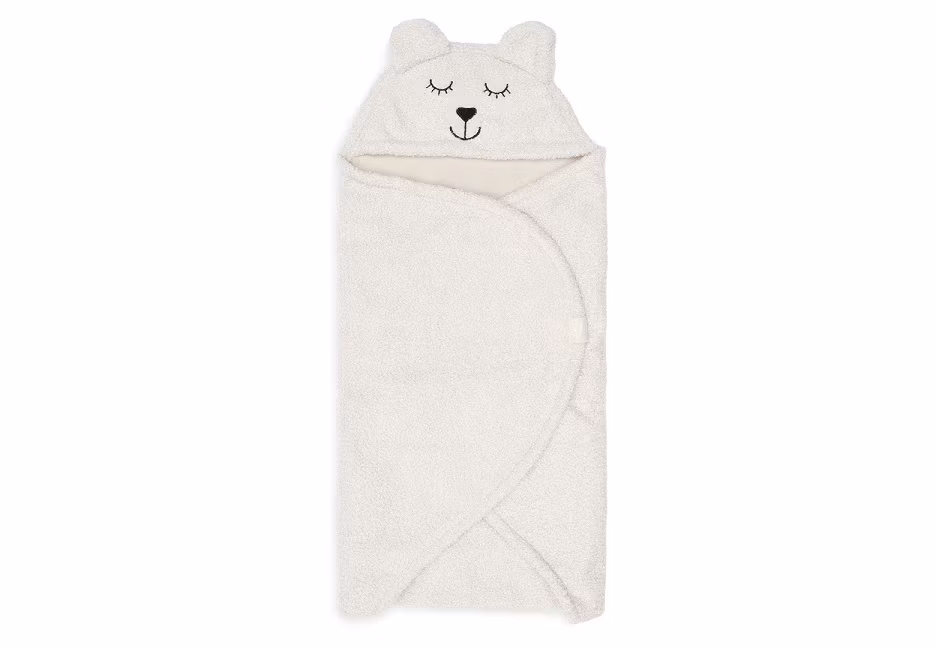 Jollein, kørepose babysvøb Bear boucle, oatmeal
