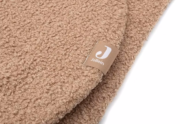 Jollein, kørepose babysvøb Bear boucle, biscuit