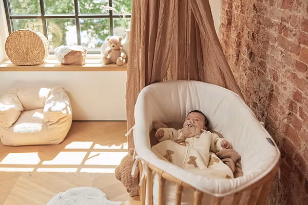 Jollein, lænestol teddy, cream white