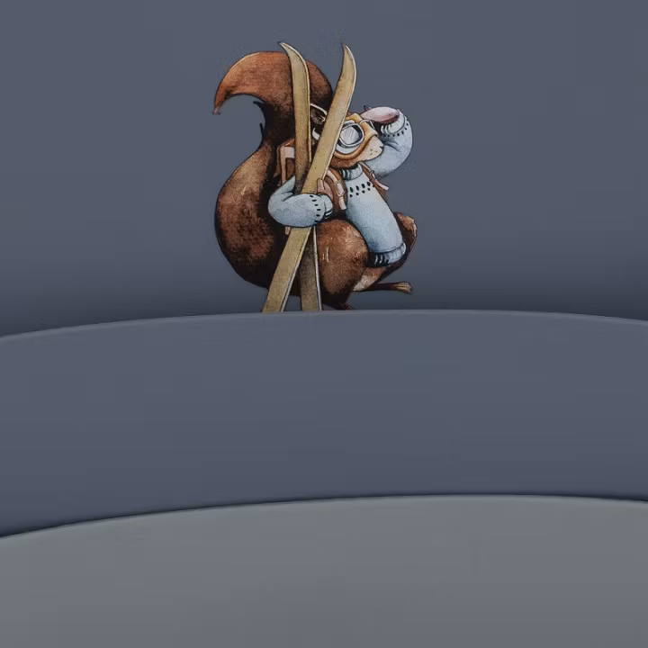 Konges Sløjd, hagesmæk i silikone 2-pak, Val d'Isère