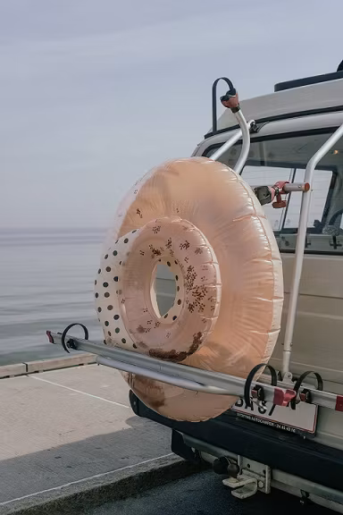 Konges Sløjd, lille badering, Transparent blush