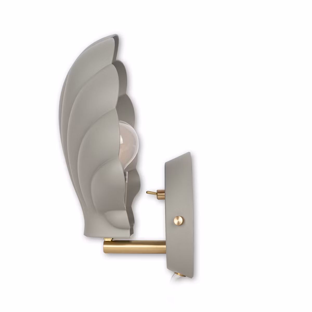 Konges Sløjd, væglampe, Grey shell