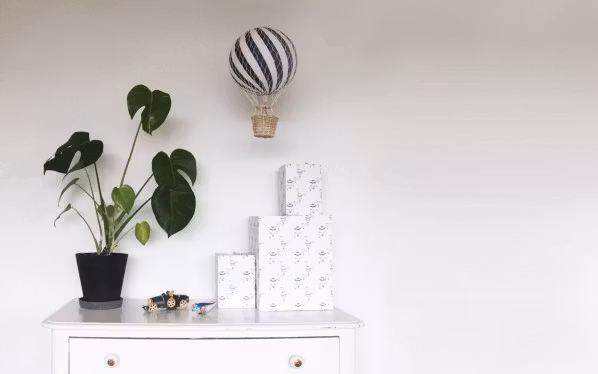 Filibabba, luftballon 20 cm, dusty rose