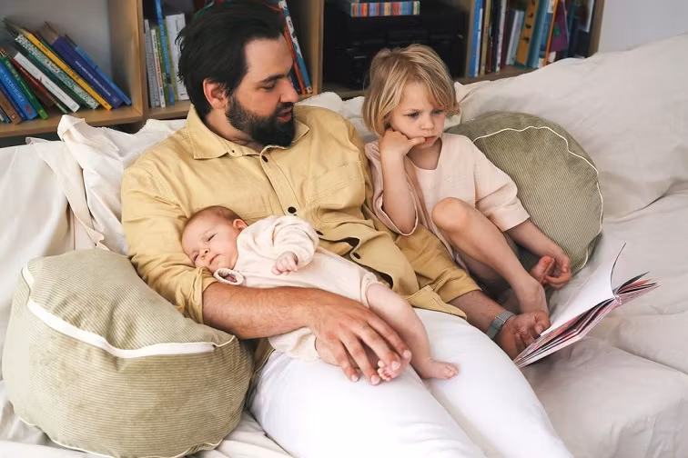 Bini, puf Cozy, grøn