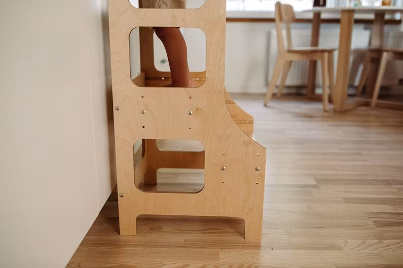 Duck Woodworks, justerbart læringstårn, natur