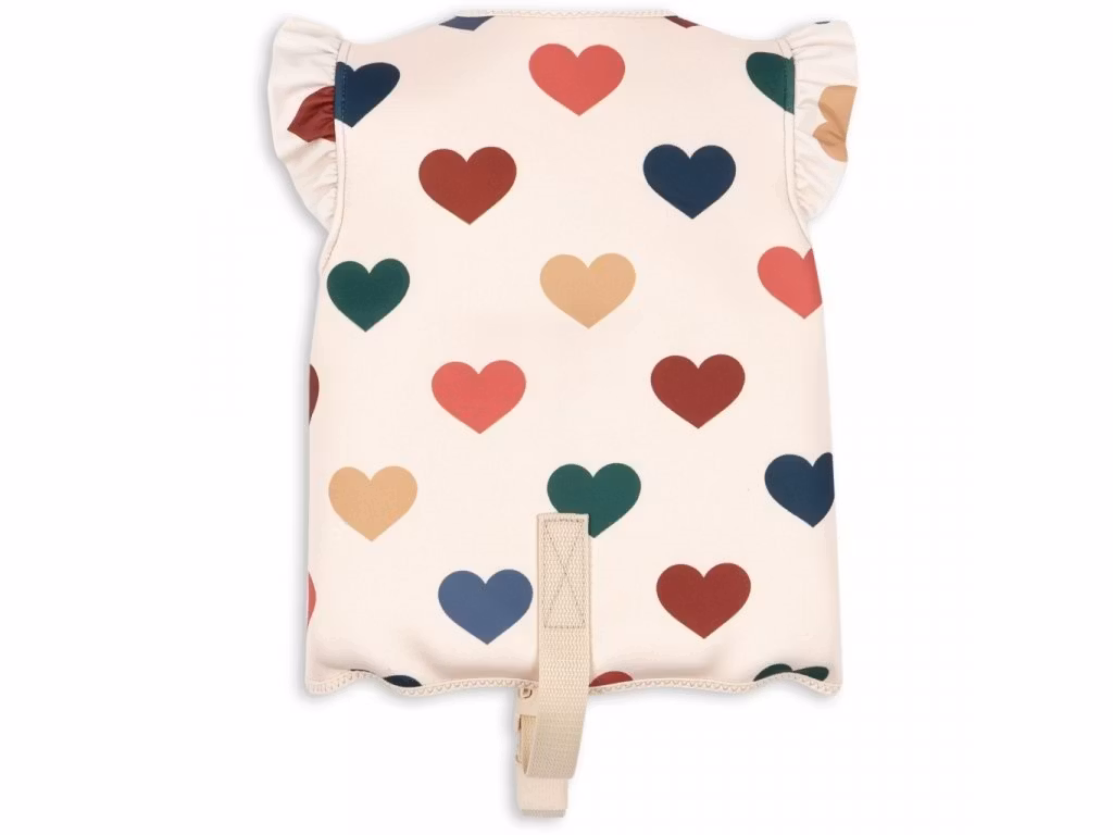 Konges Sløjd, svømmevest med flæser, Bon Coeur Coloré