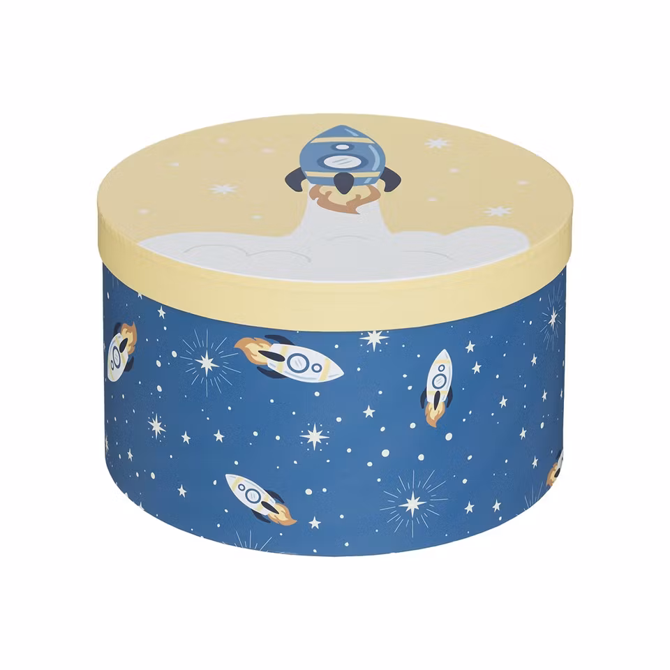 Runde opbevaringskasser Kosmos, 3 stk