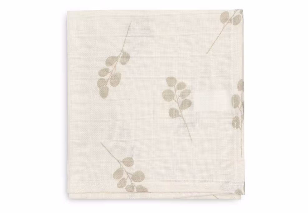 Jollein, stofbleer vaskeklude 3-pak, Twig Olive Green