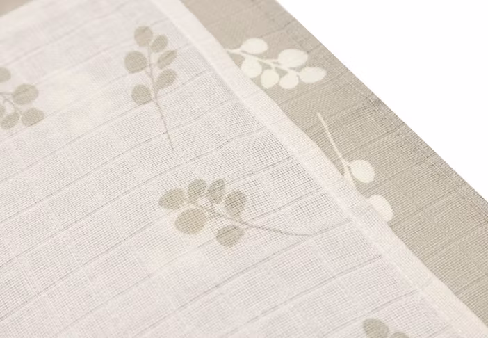 Jollein, stofbleer vaskeklude 3-pak, Twig Olive Green