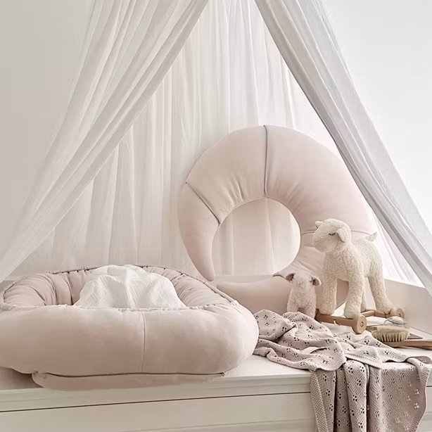 Cotton&Sweets, ammepude Croissant, lyserød