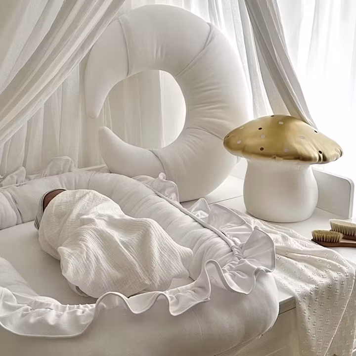 Cotton&Sweets, ammepude Croissant, hvid