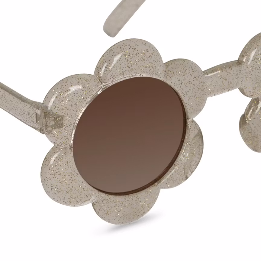 Konges Sløjd, solbriller Junior Flower, Glitter