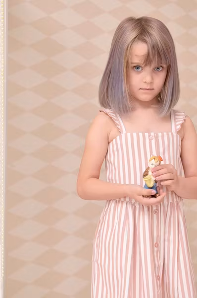 Majvillan, tapet Copenhagen, beige pink