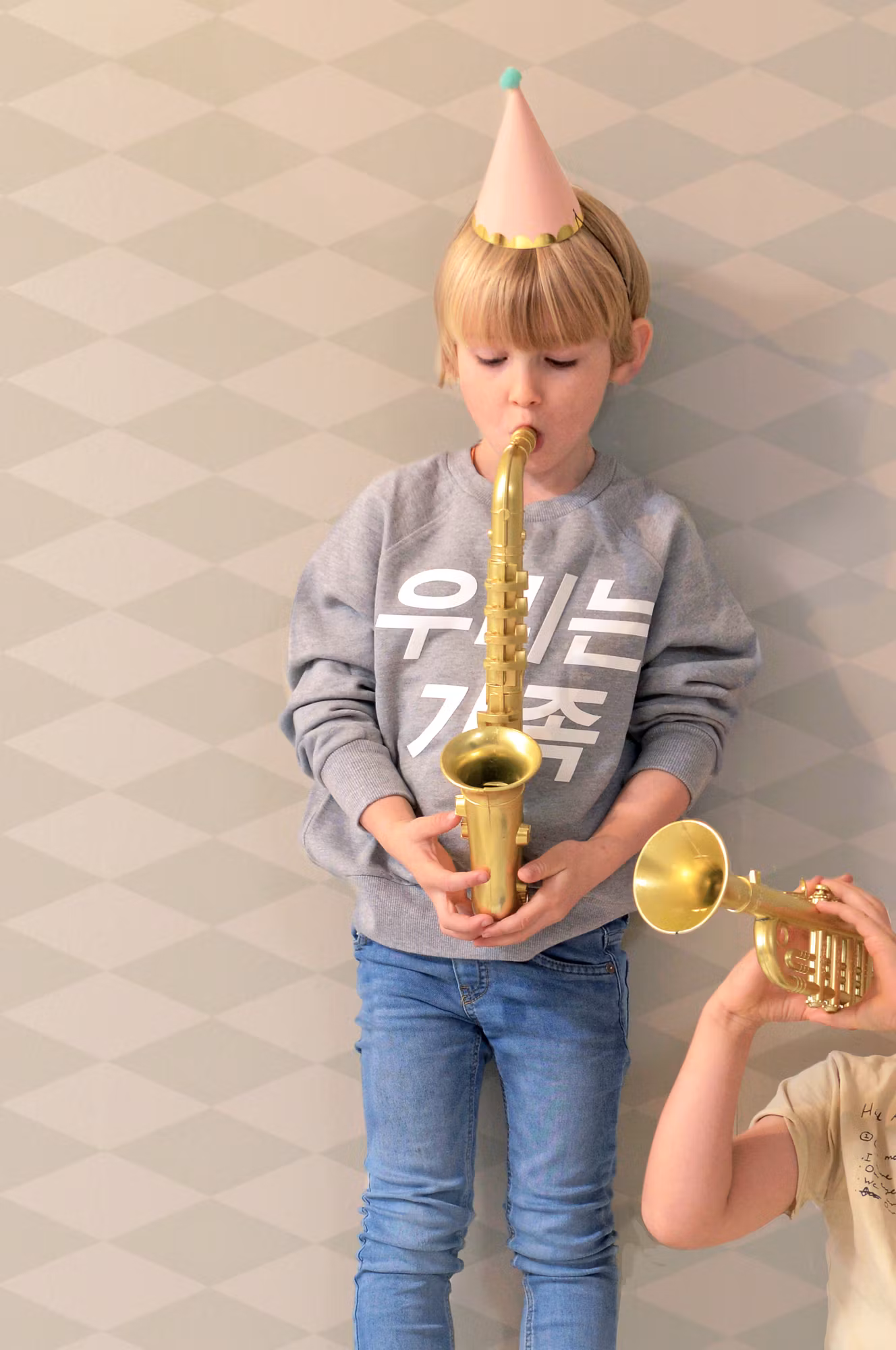 Majvillan, tapet Copenhagen, beige green