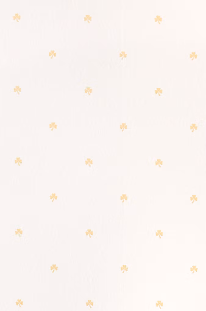 Majvillan, tapet Holly, guld