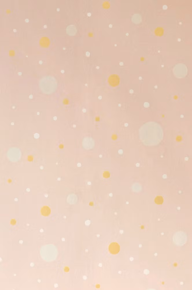 Majvillan, tapet Confetti, lyserød