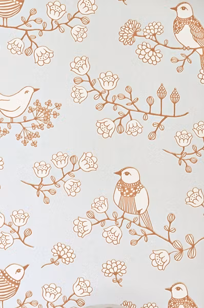 Majvillan, tapet Sugar tree, grå