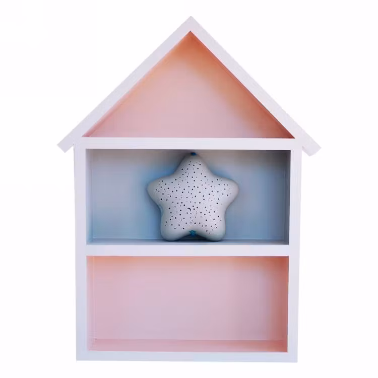 Hushylde XL, lyserød & grå