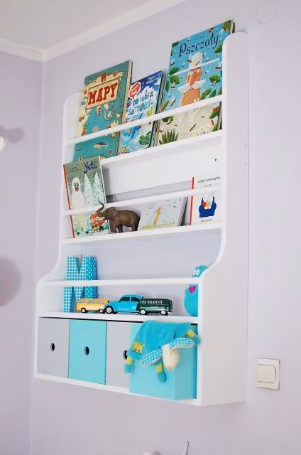 Væghylde med fire skuffer Cameleon