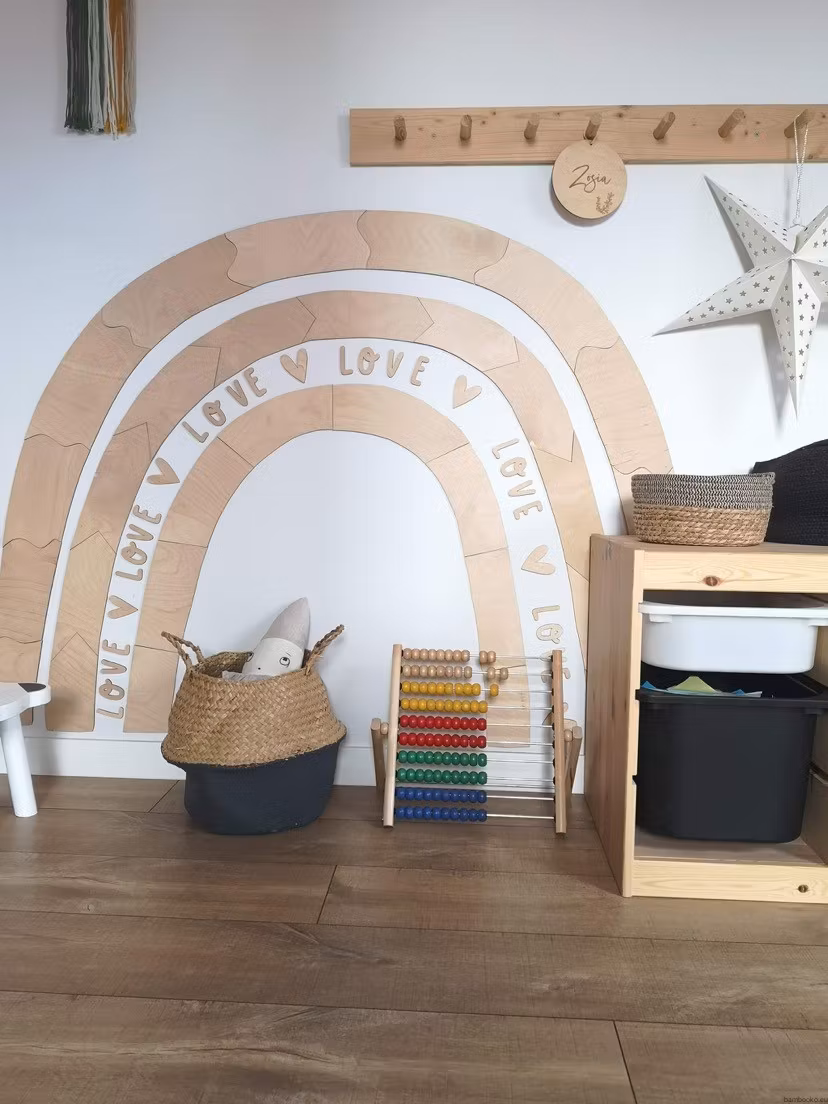 Vægdekoration Regnbue