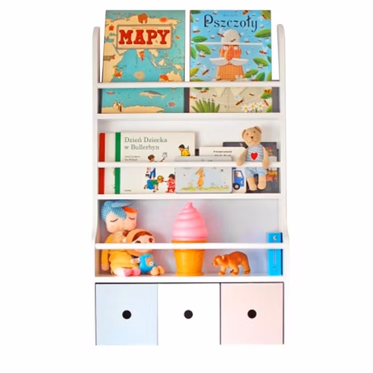 Væghylde med tre skuffer Cameleon