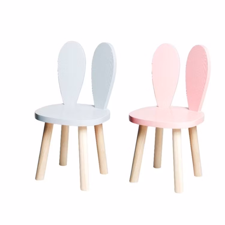 Sæt med to stole, kanin