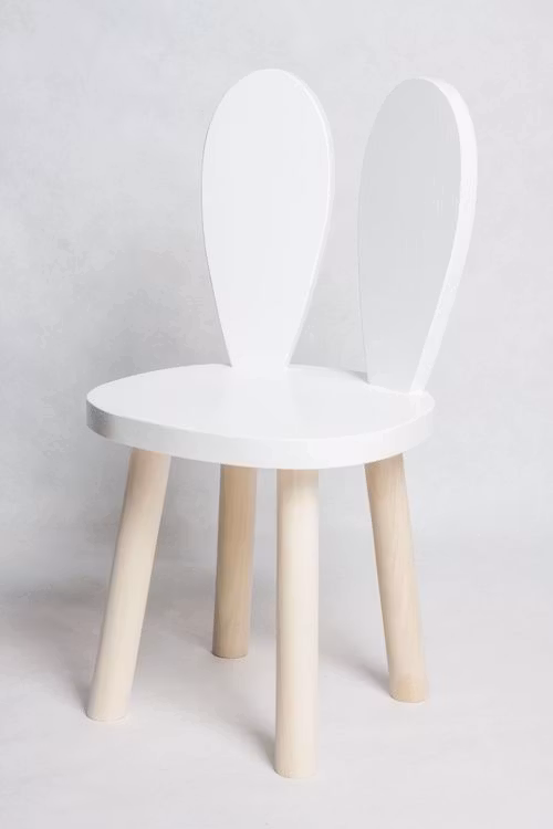 Møbelsæt til børn - Kaninstol og bord