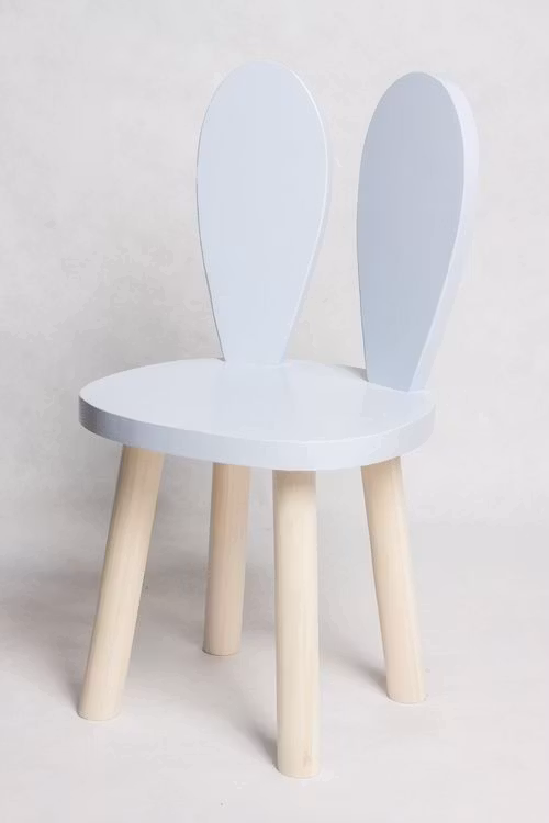 Møbelsæt til børn - Kaninstol og bord