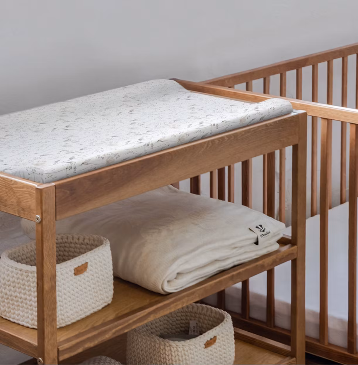 Vandtæt Puslepude Classic Changer Meadow 70x40 cm